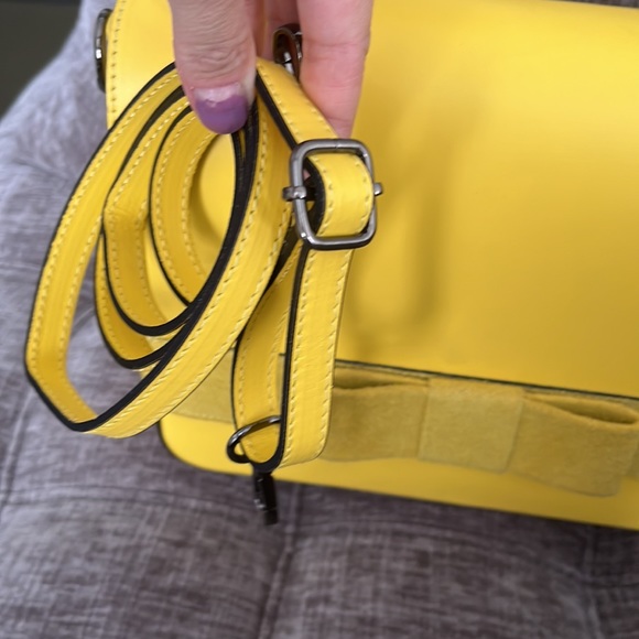 🇮🇹Italian leather & suede satchel w/strap🇮🇹 - Picture 13 of 13